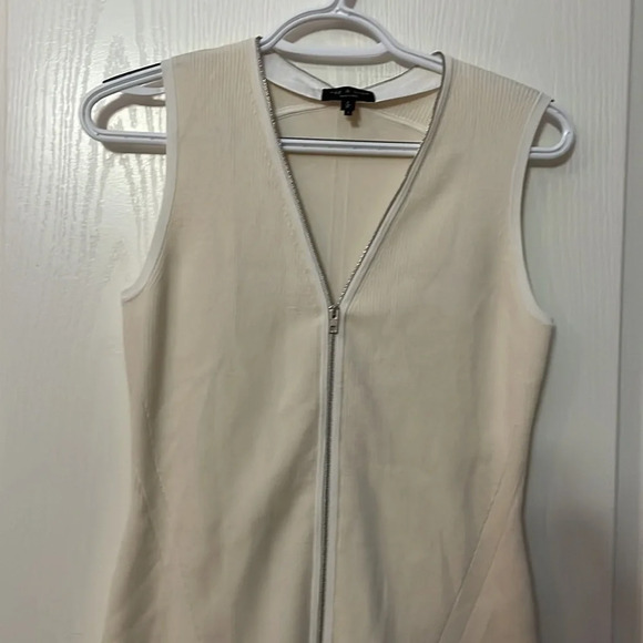 Rag & Bone white cream bodycon dress size S/P - Picture 3 of 9